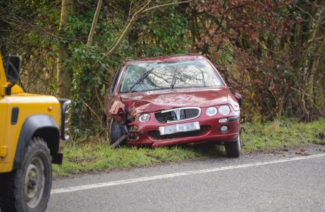  The collision along the Mossfield Road between Irvinestown and Enniskillen caused Enniskillen bound traffic to be diverted via Ballinamallard. 