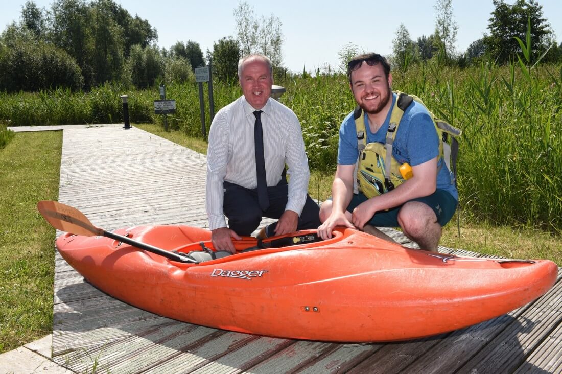Enniskillen’s Blueway activity zone launched The Fermanagh Herald