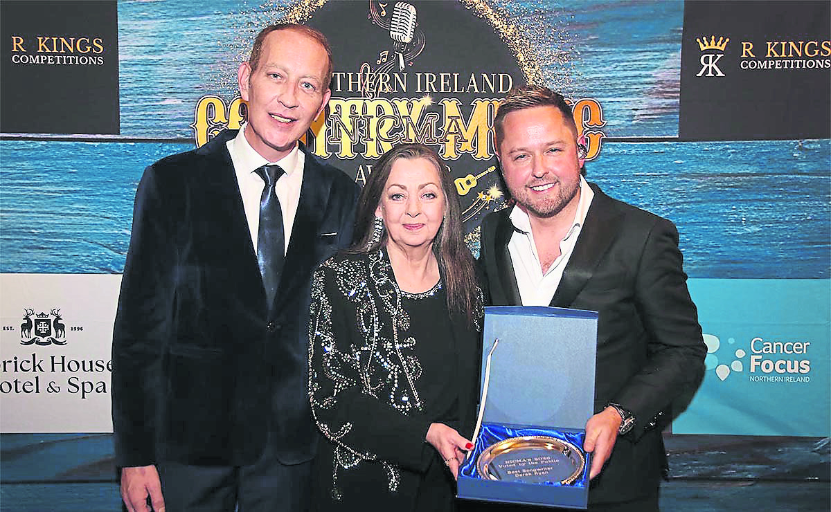 Derek Ryan reinforced his reputation as one of Ireland’s top stars after he picked up four accolades at the NICMAs.