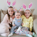Sofia, Aoife and Lucia Allen having fun over the Easter weekend