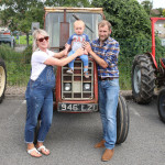 Jon-Jo Flanagan with Mum and Dad Hanna and Stephen.