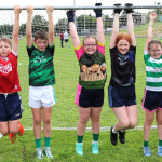 Hanging on; Fionnan McDonald, Charlie Dolan, Sean Flanagan, Aoife Cassidy, Jodie Coyle, Chloe Fitzpatrick, Eimear McBarron, Emma Quinlan.