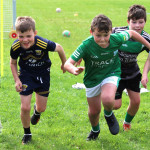 On the run; Caolan Maguire, Rory Drumm, Logan Creighan, Ryan McCaffrey, Mia Brady.