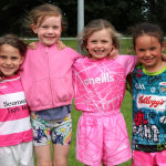 In the pink; Annie, Ava, Aoife, Isla Mae, Lucia, Elsie.