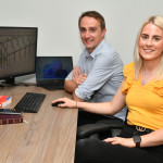 Gareth Liggett and Zoe Anderson from GFL Design.