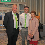 John, Paul and Martina Doherty.