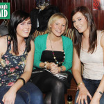 DV8 Celebrate in Magees . . . Marcella Scallon, Janette Mc Manus and Karen Tierney. 'Our Jeanette' as she is affectionately known around Kinawley is a Fermanagh Ladies player and has worked in many Primary Schools around the County as a PE Coach.