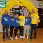 The Oak Centre staff during the Darkness into Light run/walk, Lisnaskea.