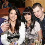 Mark Smyth, Saffron West, Martine McCartan and Steven Paul celebrate the New Year at the Killyhevlin SH40