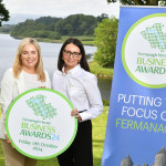 Donna Kerr from Start Up sponsor Greentown is pictured with event organiser Catherine Cassidy