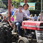 Perfect Day - this young couple find the perfect way to spend a Sunday...on a Massey in the sun!