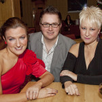 Brigid Fahy, Jimmy Little and Stella McKittrick at the Killyhevlin Hotel SH17