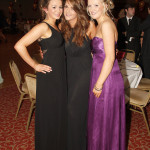 Audrey Herdman, Jill Thornton and Anna Cromie enjoying the Collegiate Formal in the Killyhevlin Hotel SH17