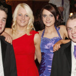 Shane McCauley, Kerry McTaggart, Stacey Bothwell and Neil Harron enjoying themselves at Corick House Hotel SH16