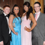 Zach Kelly and Carmel Mc Quaide with Ella Monaghan and Sean Kelly.