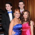 Looking Great . . . Emma Gordon and Corey Mc Nutt with Conall Doherty and Gary Quinn.