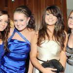 The Westville Four . . . Elizabeth Owens, Elaine Monaghan, Amanda Brady and Cliodhna Jackman.