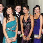 Nathan Mc Manus and Shannon Magee with Gary Duffy, Therese Malanaphy, Emma Ryan and Chris Britton.