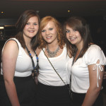 Robyn Livingstone, Tara Farrell and Tanya Vance at the Young Farmers party in the Valley Hotel. SH71
