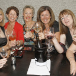 Party time - Jenny McManus, Roisin Henry, Bernie Cornyn, Ann-Marie Kirkup, Marion Power, Ann Feeney and Claire Gibson, SH20