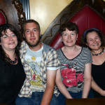 Live in Charlies . . . Giannella O'Callaghan, Richard Williamson, Pauline Morgan and Sarah Bronkhurst.