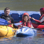 Canoe Instructor Brian Fitzpatrick with Danielle Donaldson from Enniskillen bmcb 30