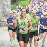 Wee Wave - Claire McCreery taking the 10k in her stride