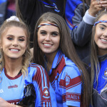 St Michael's College fans in Croke Park for the Hogan Cup Final in April 2019.