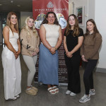 Great Results - St Fanchea's College students Katie O'Brien, Casey Rogers, Dearbhla McCaughey, Eilish Campbell and Hannah Garrity