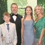 Noah, Joe, Emilia and Joanna McElhill are ready to party at the Killyhevlin Hotel. MC 15