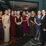The cast of Derry Girls who took part in the Ederney Community Development Trust Film Awards at the Great Northern Hotel in Bundoran