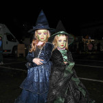 The Witching Hour - Sisters Eva and Rosa Grant all ready for Halloween